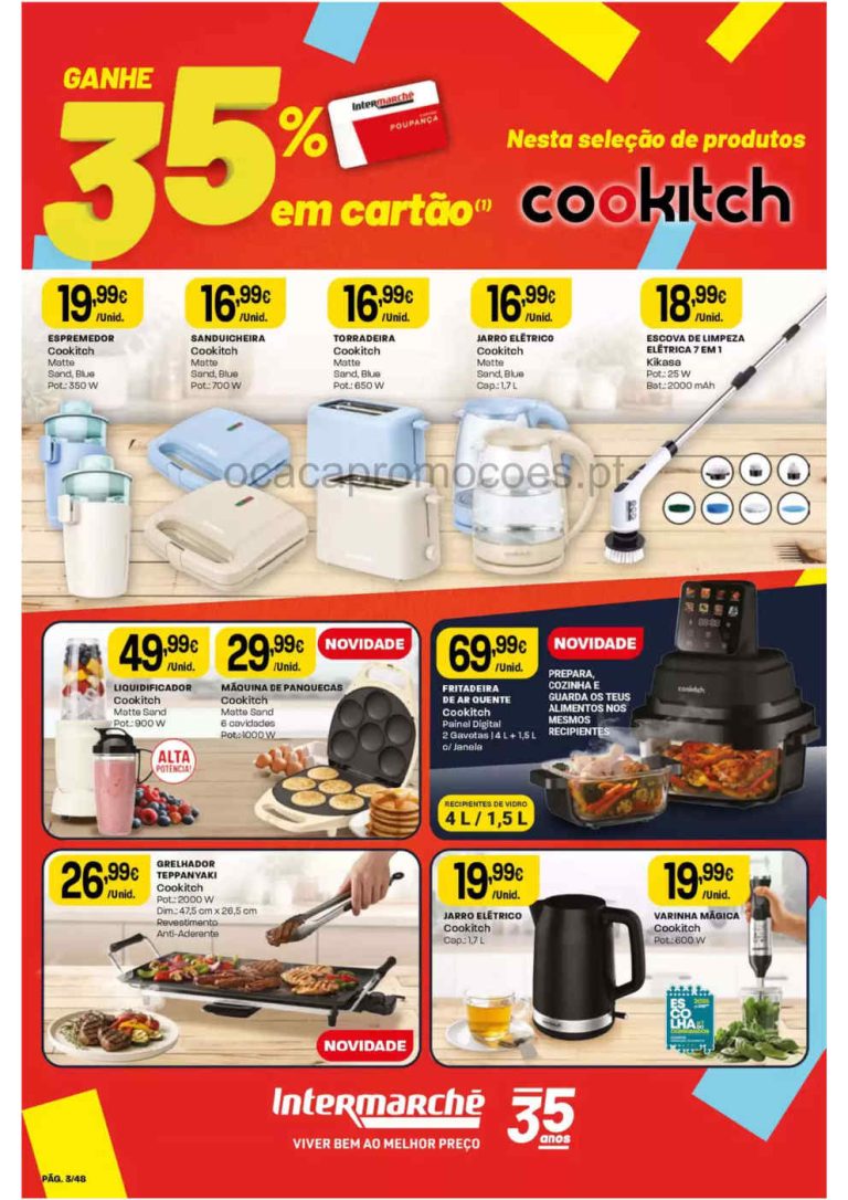 Folheto Intermarché Bazar – Antevisão Promoções 15 a 21 de outubro