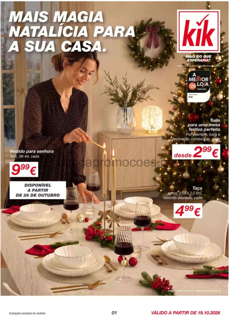 Folheto Kik Natal – Antevisão Promoções a partir 19 de outubro