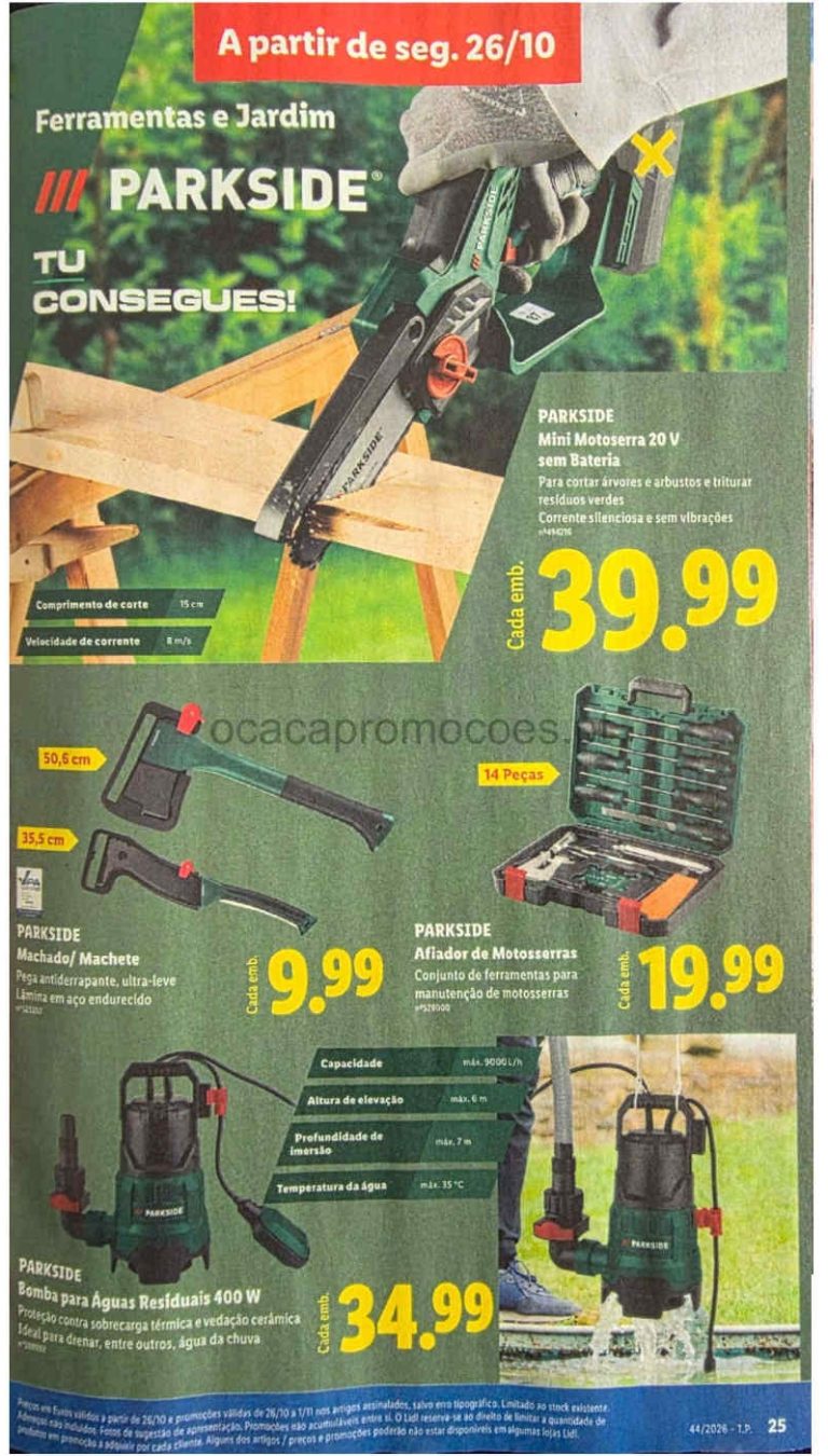 Folheto Lidl Bazar – Antevisão Promoções a partir de 26 outubro