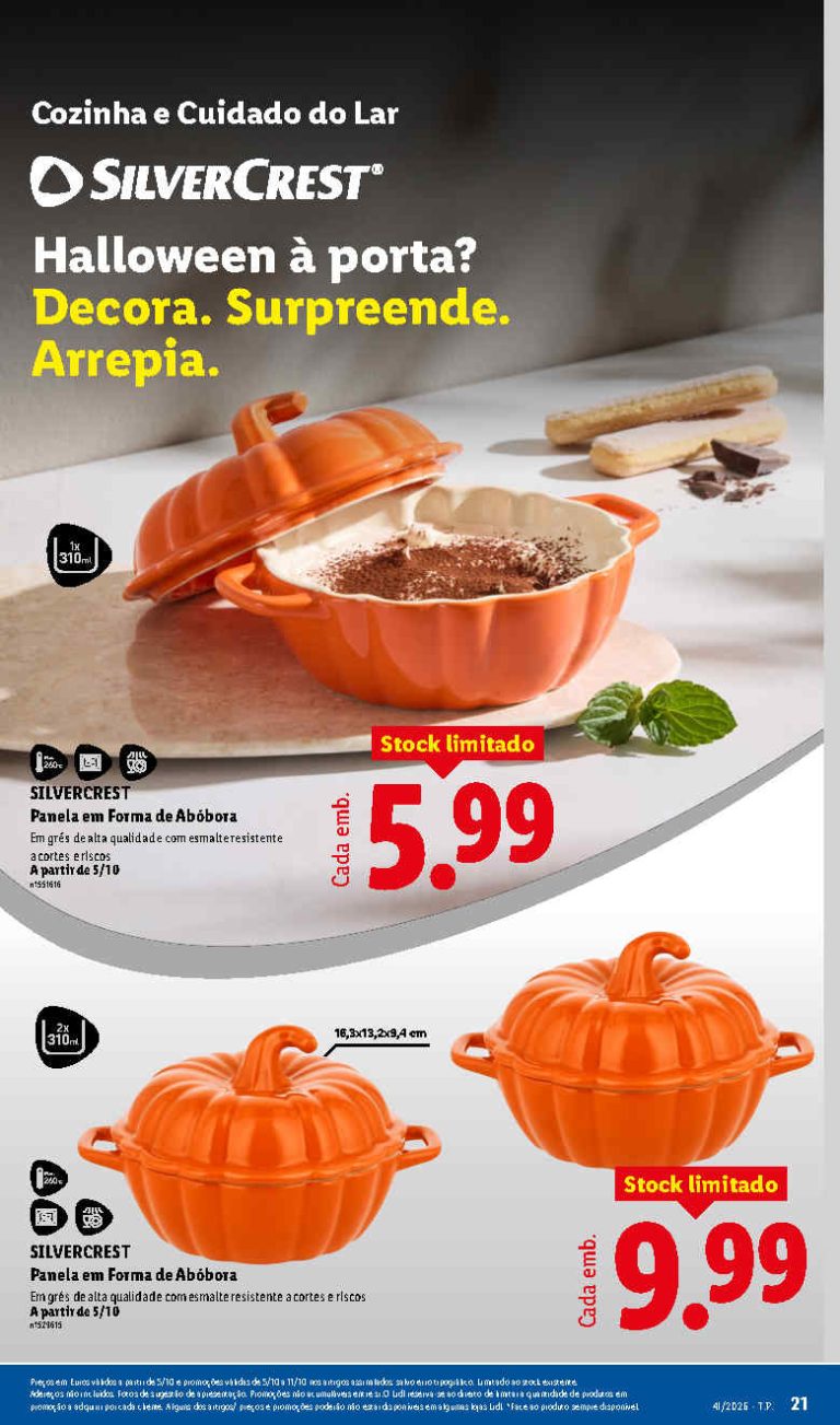 Lidl Destaques – Antevisão Bazar Promoções de 5 a 15 outubro