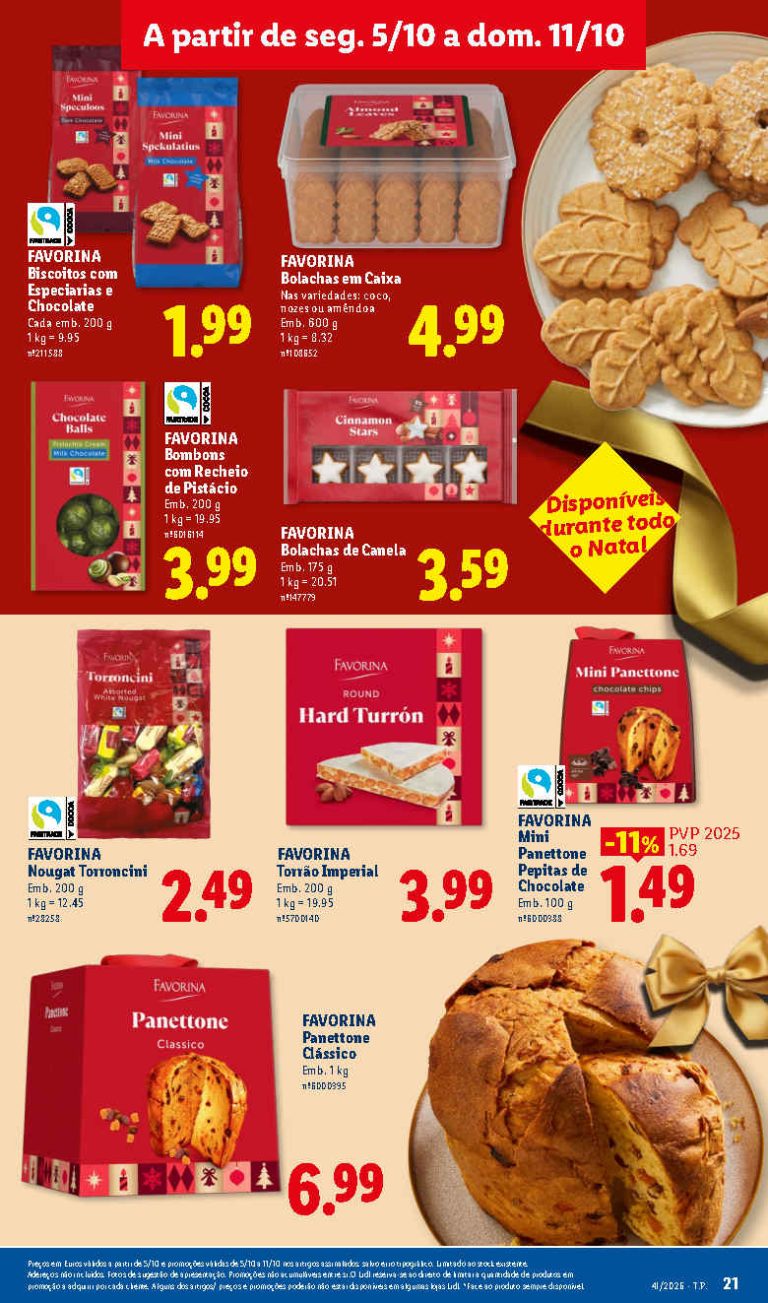 Folheto Lidl Especial Natal – Antevisão Promoções 5 a 11 de outubro