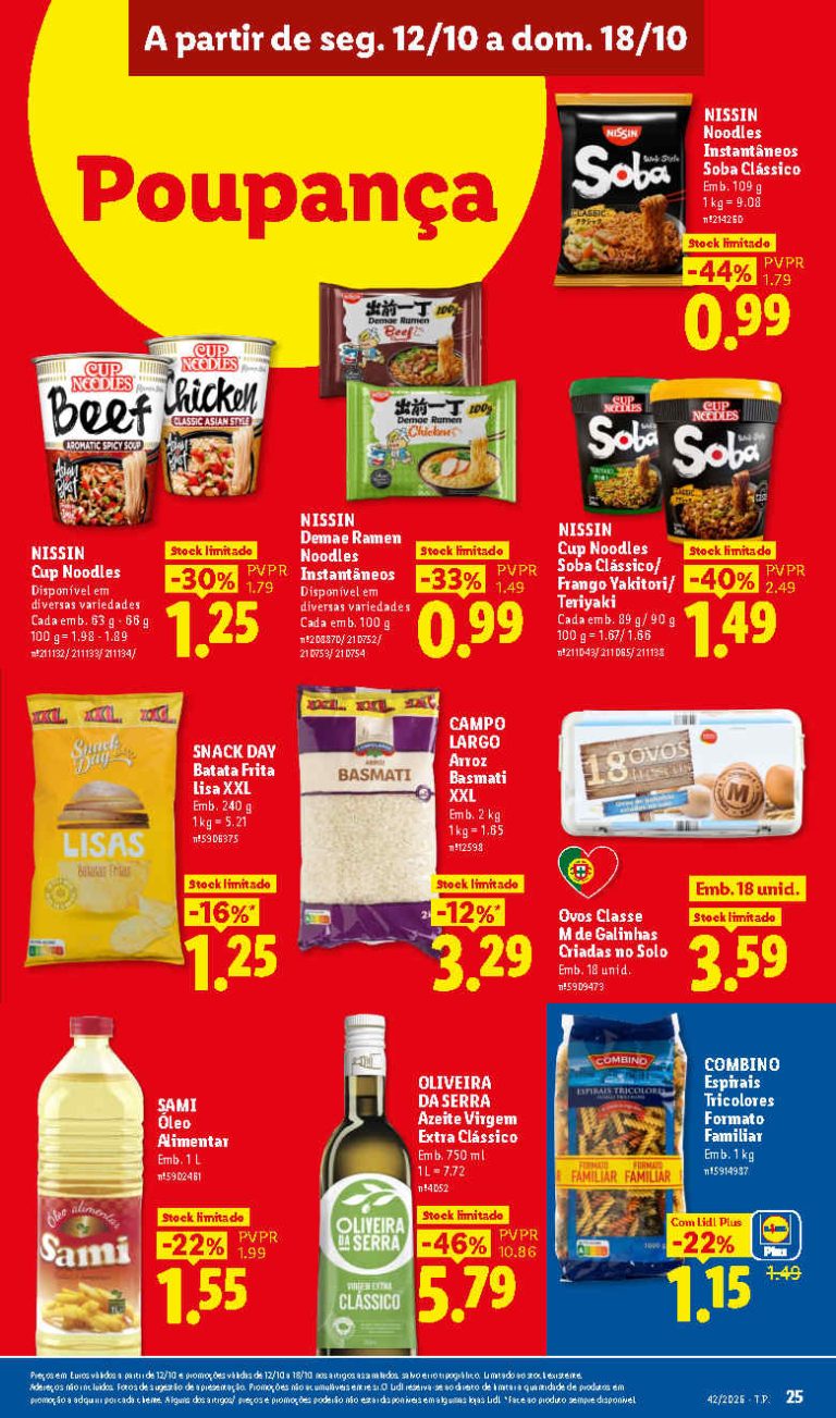 Folheto Lidl Mercearia – Antevisão Promoções 12 a 18 de outubro