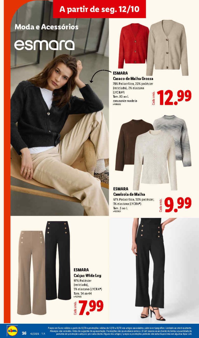 Folheto Lidl Bazar – Antevisão Promoções a partir de 12 outubro