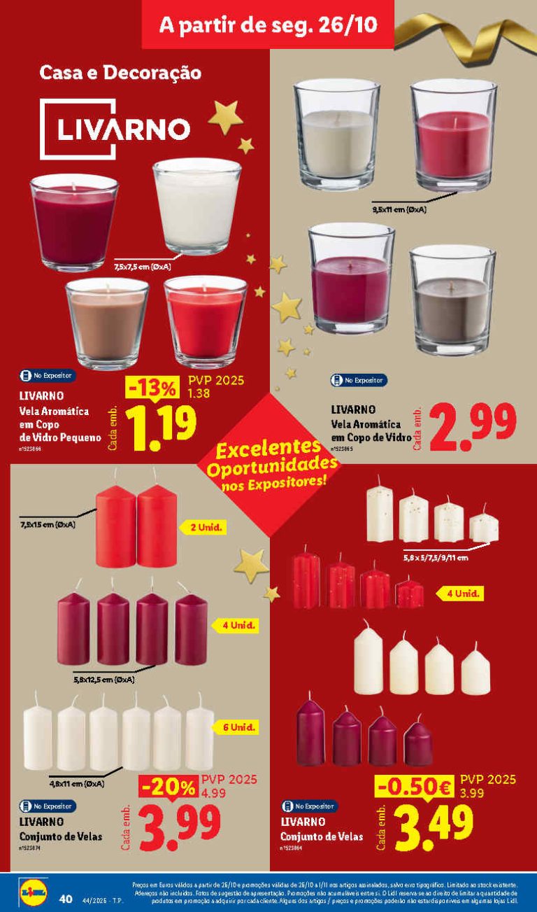 Lidl Destaques – Antevisão Bazar Promoções de 26 outubro a 1 novembro