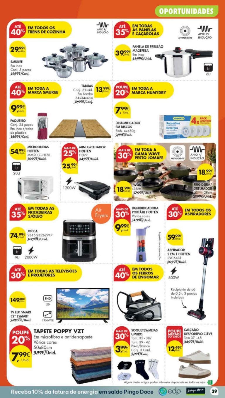 Folheto Pingo Doce Lojas Médias – Antevisão Promoções 6 a 12 de outubro