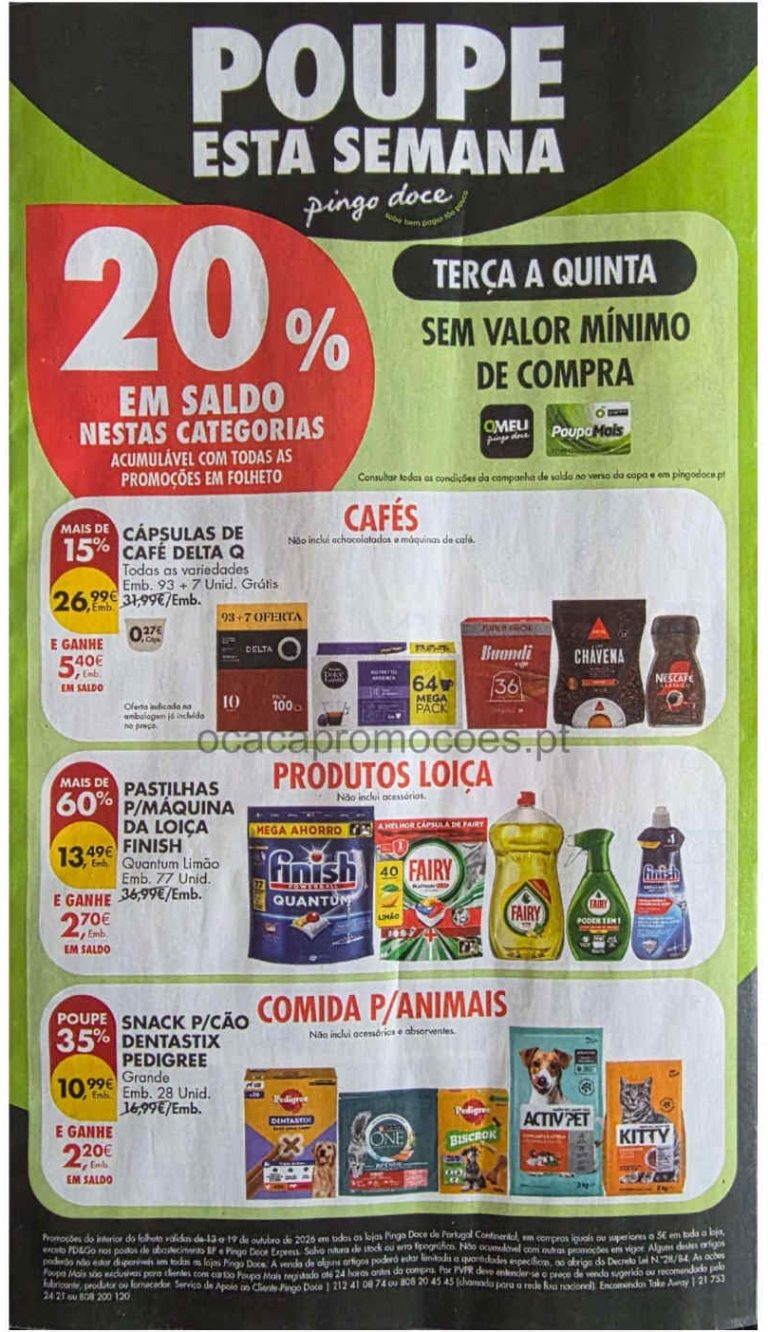 Folheto Pingo Doce – Antevisão Promoções 13 a 19 de outubro