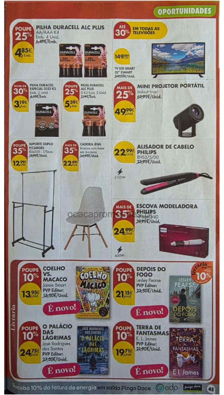Folheto Pingo Doce Bazar Lojas Grandes – Antevisão Promoções de 20 a 26 outubro