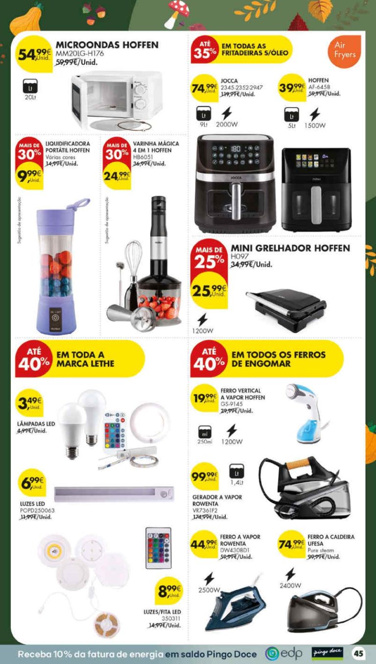 Antevisão Folheto Pingo Doce Bazar – Esta Semana Promoções de 6 a 12 outubro