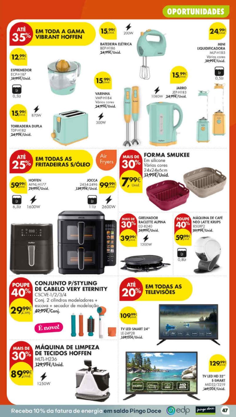 Antevisão Folheto Pingo Doce Bazar – Esta Semana Promoções de 13 a 19 outubro