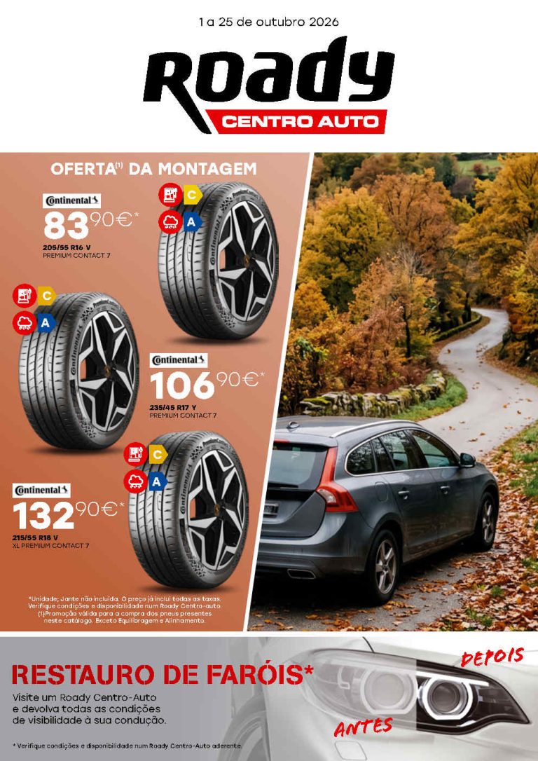 Folheto Roady – Antevisão Promoções 1 a 25 de outubro