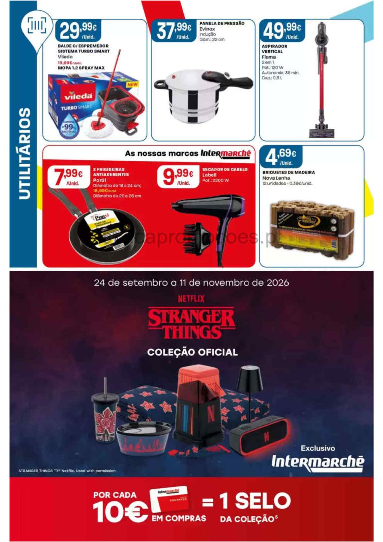 Folheto Intermarché Bazar Contact – Antevisão Promoções 15 a 21 de outubro
