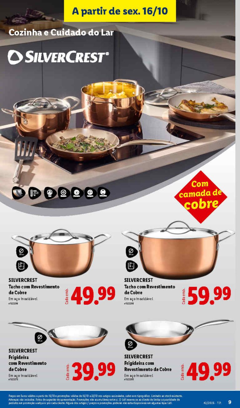 Folheto Lidl Especial Cozinha – Antevisão Bazar Promoções 16 a 22 de outubro