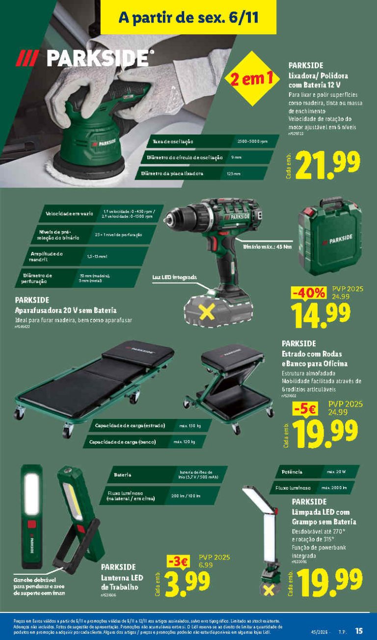 Folheto Lidl Bazar – Antevisão Promoções 6 a 12 de novembro