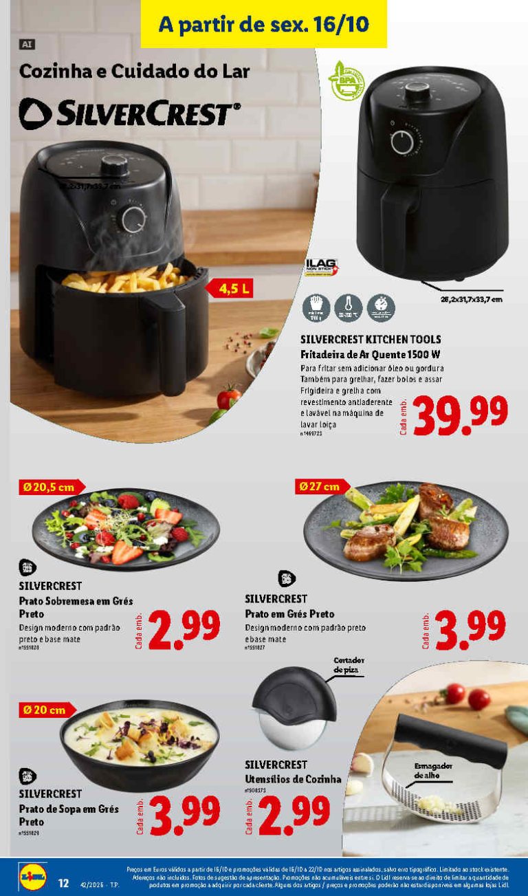 Folheto Lidl Bazar – Antevisão Promoções a partir de 16 outubro