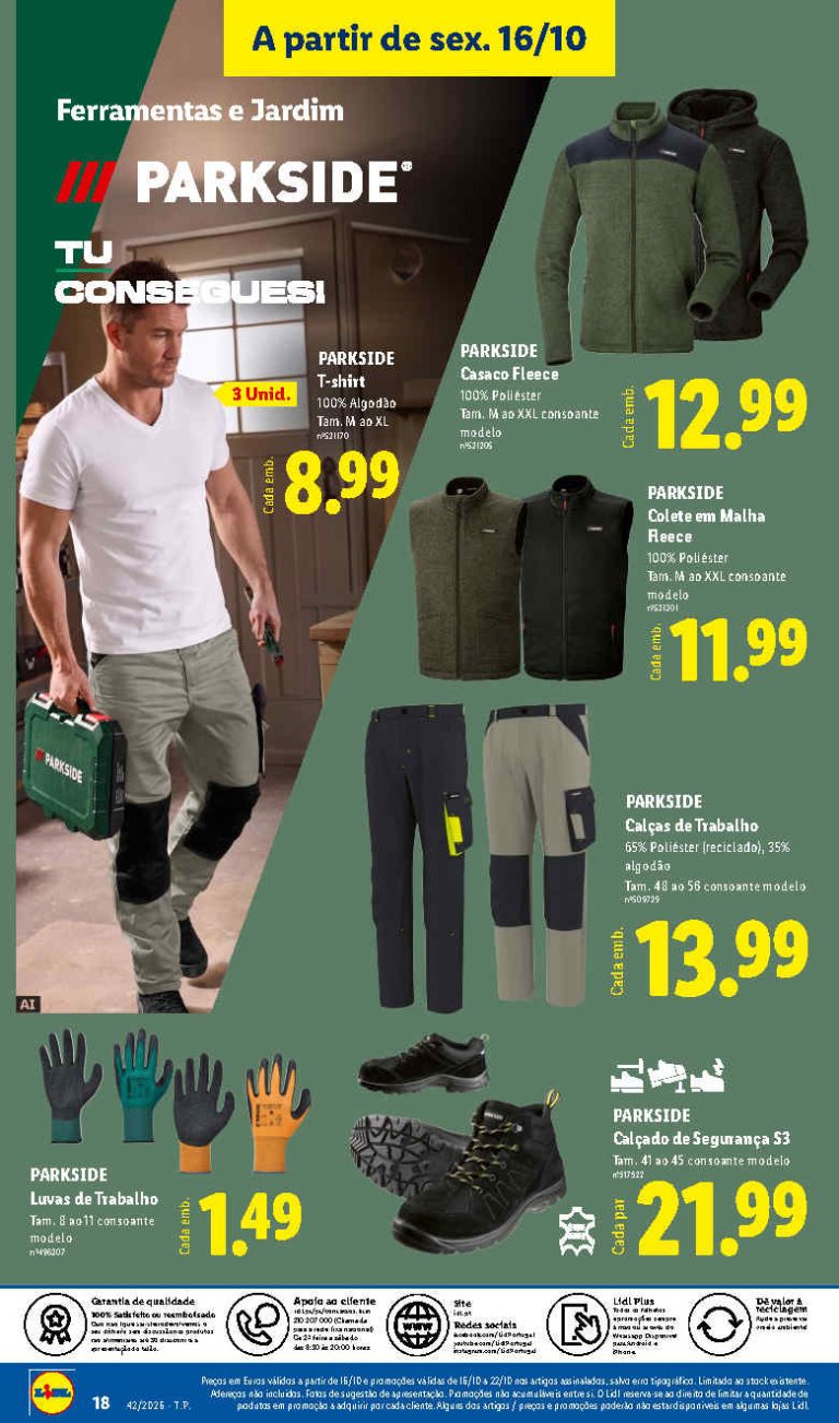 Lidl Destaques – Antevisão Promoções a partir de 16 outubro